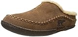Woll-Acrylfutter Sorel Herren Slipper, Falcon Ridge, Braun (Marsh), Größe: 44