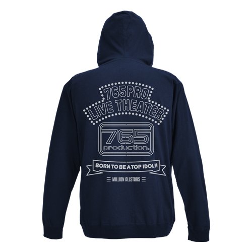 Preisvergleich Produktbild Idol Master Millionen leben! 765PRO Theater Parka Navy Groesse M