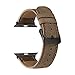 Produktbild Armband Strap,Janly Ersatz Leder Armband Band Strap Armband für Apple Watch Serie 4 44mm (Kaffee)