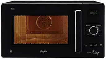 Whirlpool 25 L Convection Microwave Oven (25L CRISP CONV. MW OVEN-BLACK, Black)