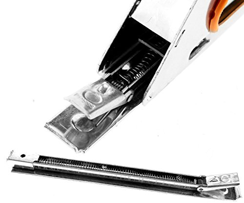 Tech Traders® 4/6/8 mm Stahl Heftpistole Tacker Polsterung Hefter (no-staples) - 3