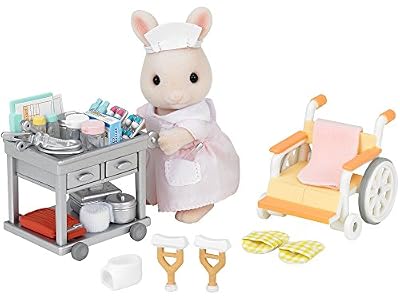 Sylvanian Families - 2816 - Poupée - Infirmière Et Accessoires