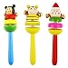 seguryy 1pc Cartoon Wooden Rattle Baby Kids Children Educational Toys Musical Toy Instrument Accessories