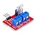 Produktbild 0-24 V Top Mosfet Taste IRF520 MOS Treibermodulkarte Für Arduino MCU ARM Raspberry Pi Elektronische Heimwerkerutensilien Dimmen LED - Red & Blue