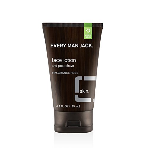 Every Man Jack Fragrance Free Post Shave Face Lotion, 125 ml