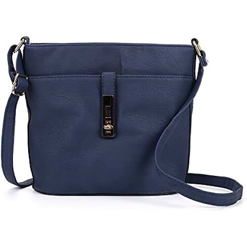 Amazon.co.uk navy blue cross body bag