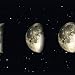 Produktbild JP London sqcnv2421 Kunstdruck auf Leinwand Moon Shift Phase Space Night at 66 x 66 cm