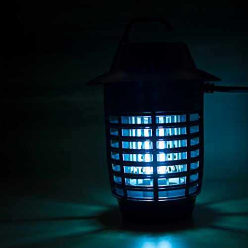 kwmobile UV Insektenvernichter – Insektenlampe mit 5 Watt für Mücken, Fliegen und anderen Insekten - 3