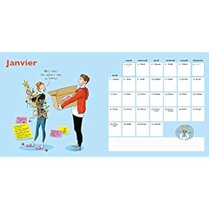 Calendrier 2019 Ma P'tite famille pour rester zen toute l'année et en toutes circonstances !