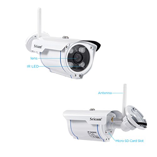 sricam SP007, 12 V, White, 1, Set di 3 Pezzi