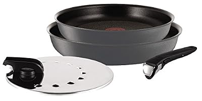 Tefal L6589202 Set de poêles - Ingenio 5 Performance Gris 4 Pièces - Tous feux dont induction