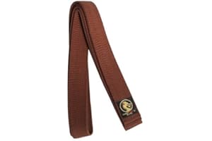 BUDOFIGHT Ceinture de karaté Marron Élite