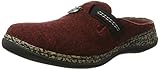 Wechselfußbett: nein Rieker Damen 46300 Clogs, Rot (Bordeaux/schwarz), 39 EU