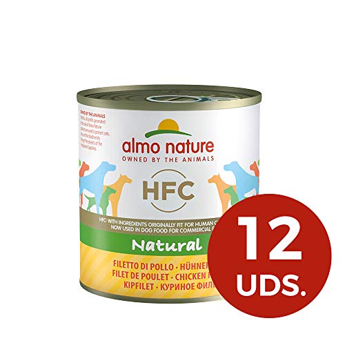Almo Nature HFC Natural - Filetto Di Pollo, Umido Cane Naturale, 12 x 280g