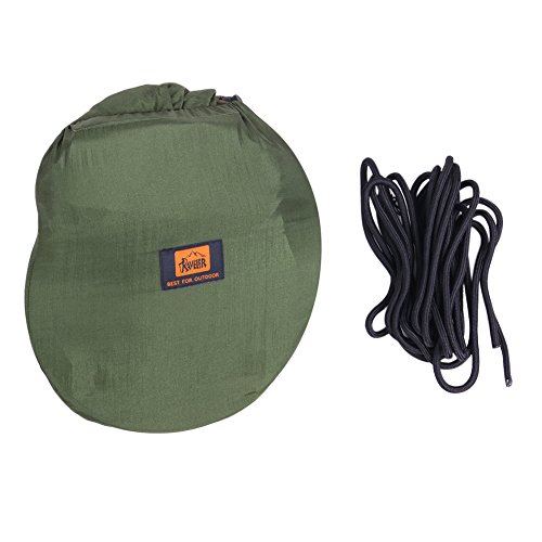 Camping Hängematte, Hängematte Zelt Pop Up Mosquito Net Ultralight Durable Fallschirm Stoff Hängematte für Outdoor, Strand, Wandern, Reisen, Hinterhof, Backpacking - 5
