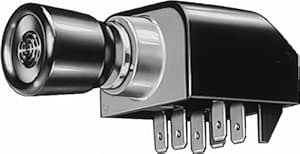 Warnblinklichtschalter Nesan NS602, für Oldtimer Traktoren z.B. Massey