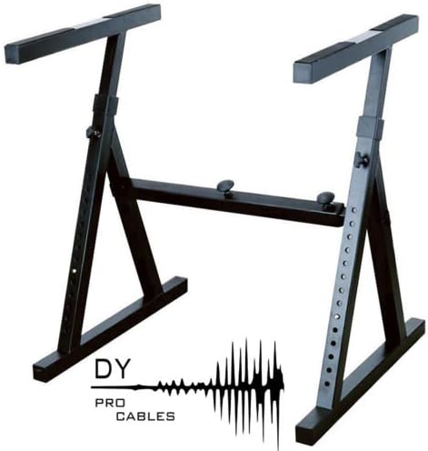 Heavy Duty Mixing Desk / Keyboard Equipment Stand - 14 height settings