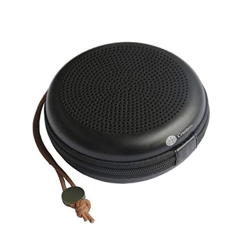 Preisvergleich Produktbild CD- / DVD-Spielerfall, PU-Reißverschluss-Speicherbeutel, harte tragbare Reise-Tasche EVA für BeoPlay A1 Bluetooth Lautsprecher