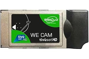 MK-DIGITAL Tivusat DIGIQuest We CAM CI+ - Modulo WiFi senza scheda Smartcard per canali Italiani