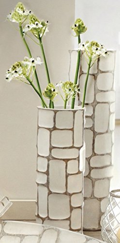 Preisvergleich Produktbild VASE WOOD POLY 15,5X57CM 51545