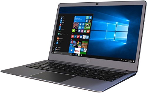 Gemini NC14 Ultra Slim aluminium Laptop  14-inch Full HD IPS Notebook  Grey  -  Intel Dual-Core Celeron N3350 Processor  4 GB RAM  32GB  Add up to 256