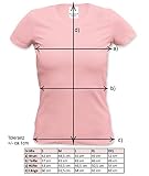 Damen-T-Shirt-Girlie-Shirt :-: Volksfest-Fasching-Karneval-Oktoberfest-Outfit-Kostüm :-: Hirsch mit Brille :-: Geschenkidee :-: Muttertag Geburtstag :-: Farbe: rosa Gr: XXL -
