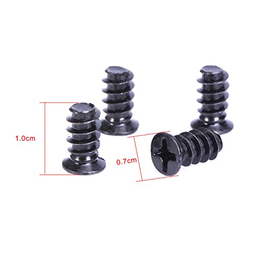 eBoot 140 mm Staub Filter Ventilator Filter PC Kühler Filter Schwarz Computer Mesh Staubdicht Hülle Decke 10 Stück mit 40 Stück Schrauben - 3