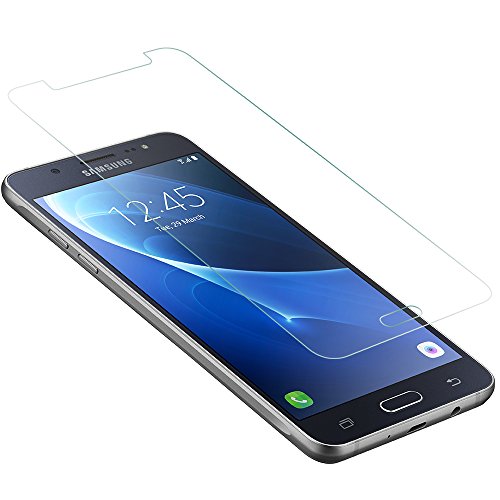 Galaxy J5 Schutzfolie, Kany J5 Screen Protector Tempered Glass Displayschutzfolie für Samsung Galaxy J5 2016 Displayschutz Panzerglas HD Ultra Klar Screen 5.2 zoll - 6