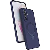 Coverzone Samsung Galaxy A57 ile uyumlu Kılıf MagSafe ile uyumlu Z-Samara Kapak Wireless Şarj &Ouml;zellikli Stand Olabilen Galaxy