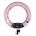 Produktbild 18"48w LED Ringlicht Fotografie Dimmbare Makro Ring Lampe Make-up Kamera Foto/Studio/Telefon/Video,Pink