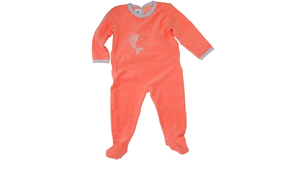 Petit Bateau Pyjama Bebe Mixte En Eponge A Motif Rouge Roux 3 Mois Amazon Fr Vetements Et Accessoires