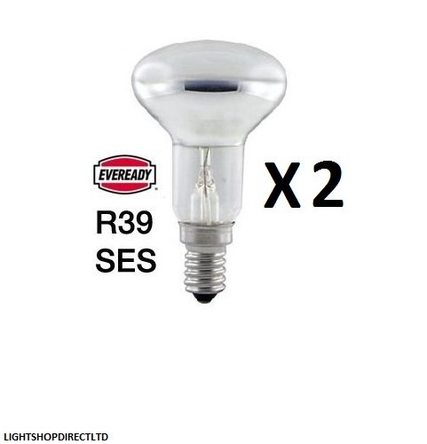 Bombilla reflectante de rosca Edison para lámpara de lava, R39, 30W, 2 unidades de Eveready