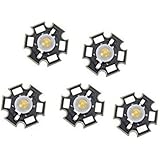 Haobase 5Stk. 3W hoch Power warm weiss LED Licht Lampe Birne