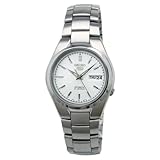 Weiß Zifferblatt Herren Business Automatische Seiko Seiko 5 Automatische snk601 K1