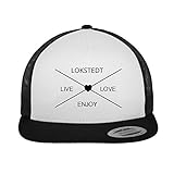 atmungsaktives Mesh-Gewebe JOllify LOKSTEDT Trucker Cap Kappe Mütze - Design: Hipper Hipster