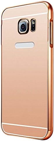 Galaxy S6 Edge Plus Case,VeKite(TM) Luxury Aluminum Ultra-thin Mirror Metal Case Cover for Samsung Galaxy S6 Edge + Plus, Rosegold