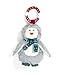Mamas & Papas Christmas Chime Clip On Penguin Toy For Car Seats/Strollers/Prams
