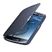 Produktbild Samsung Galaxy S3 mini i8200n i8190 Flip Cover Blau / Blue Hülle Tasche Akkudeckel Flip Case inkl. Displayschutzfolie