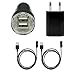 Produktbild Mondpalast @ + 2X magnetisch Kabel + AC-Ladegerät + Dual usb Auto-Ladegerät fur Sony xperia Z1 Z2 Z3 , z1 z3 compact , Z ultra