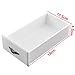 Popamazing White Dressing Table Cosmetic/Jewelry Display Case Storage Caddy