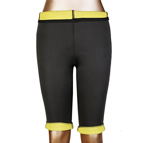 Frauen Abnehmen Hosen Capris Hot Thermo Neopren Sweat Sauna Körper Shapers Yoga für Weight Loss - 4