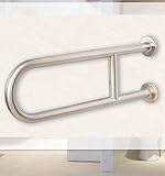 NAERFB Badezimmer Griff aus Edelstahl 304 Badezimmer Armlehne Rutschfeste barrierefreies Bad Handläufe Handläufe ältere Badewanne Dusche Griffstange (Farbe: Schleifen)
