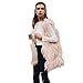 Produktbild Damen Kunstfell Weste, Sonnena Damen Ärmellos Weste Jacke Weste mit Fell, L rose