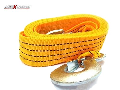 AllExtreme Car Tow Rope Straps With Hooks-5 Tons 3 Meters (9.84ft) RS.240 (76.00% Off) - Amazon AllExtreme Car Tow Rope Straps With Hooks-5 Tons 3 Meters (9.84ft) RS.240 (76.00% Off) - Amazon