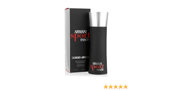 armani code sport 75ml