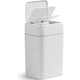 Otomatik Hareket Sens&ouml;rl&uuml; &Ccedil;&ouml;p Kovası, Banyo &Ccedil;&ouml;p Kovası, &Ccedil;ocuk Odası &Ccedil;&ouml;p Sepeti, &Ccedil;&ouml;p Kutusu, (2 adet 1.5 V AA pil, piller pake