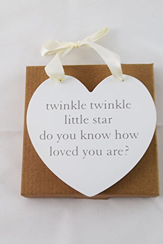Mum To Be Present Baby Shower Gift Favour Mummy Unisex Keepsake-'Twinkle Star' Plaque
