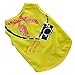 Produktbild Hawkimin Haustier Ärmellos T-Shirt Sommer Mode Kamera Bedruckte Baumwolle Unisex Weste Sweatshirt Pullover Hundekleid Welpe Bekleidung für Kleiner Hund