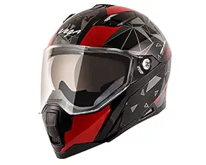 Vega Storm Drift Black Red Helmet-L