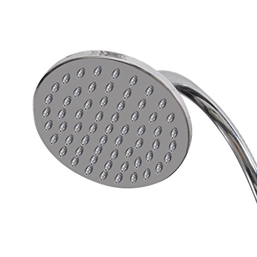 vidaXL Gartendusche Pooldusche Outdoordusche Swimmingpool Camping Dusche Holz - 7
